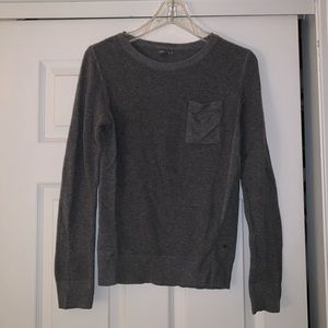 Grey Eddie Bauer sweater